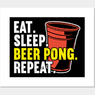 Beer Pong Posters and Art